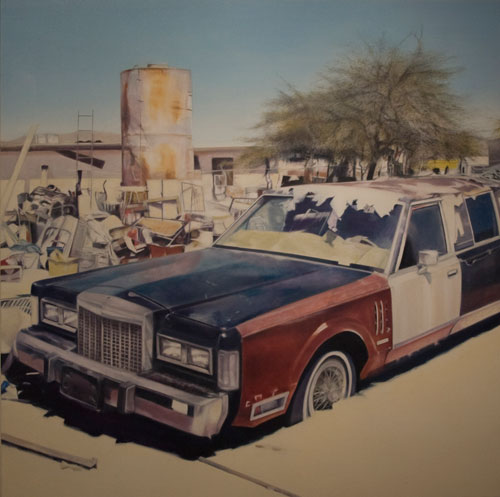 California Desert landscape by realist Deborah Martin